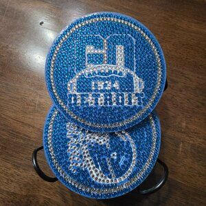 Detroit Diamond Art Coaster Set